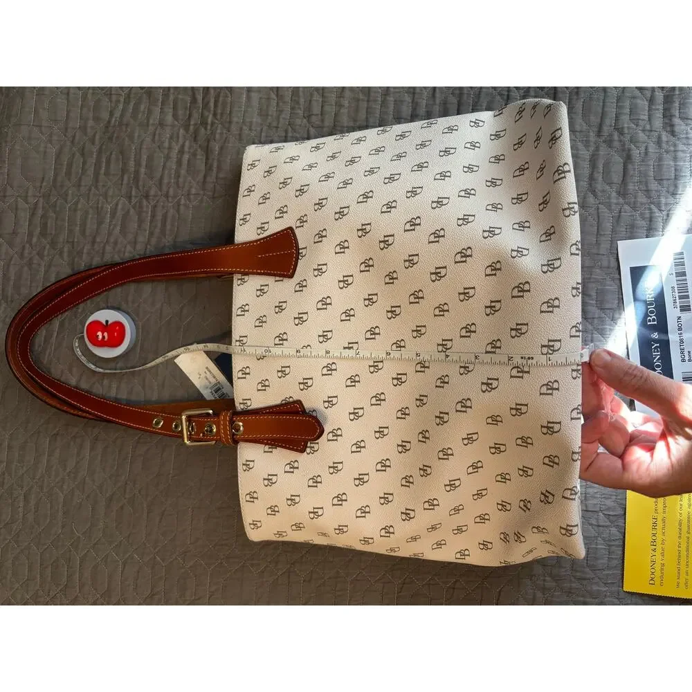 Dooney & Bourke Gretta Emily Tote in Bone - NWT